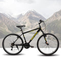 Hiland 26 27.5 29 in Mountain Bike, Mens Womens MTB with 21 Speeds, High - Tensile Steel Frame, V Brake, Hardtail Bicycle for Adults